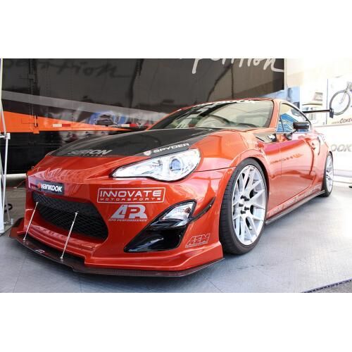 2013-2014 Scion FRS APR Carbon Fiber Front Splitter With Rods - CW-526006