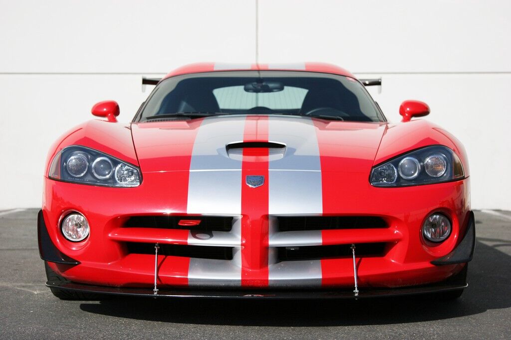 2003-2010 Dodge Viper APR Carbon Fiber Front Splitter + Rods - APR-HCW-472326