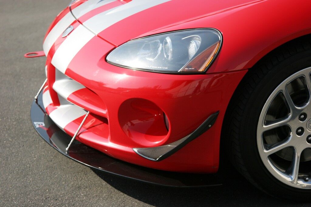 2003-2010 Dodge Viper SRT-10 APR Carbon Fiber Front Splitter + Rods