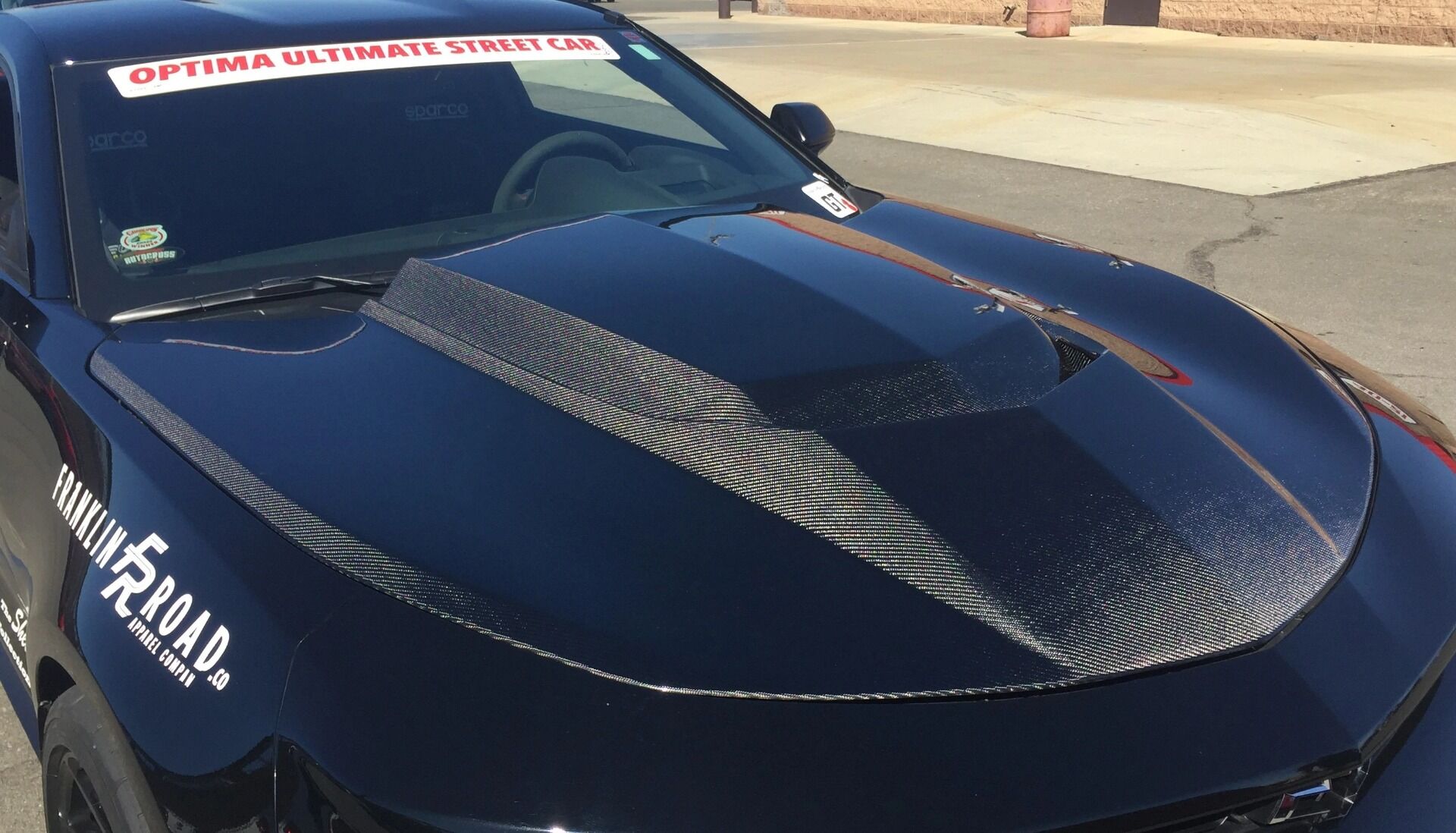 2016-2024 Chevy Camaro Type-AZ Double-Sided Carbon Fiber Hood by Anderson Composites