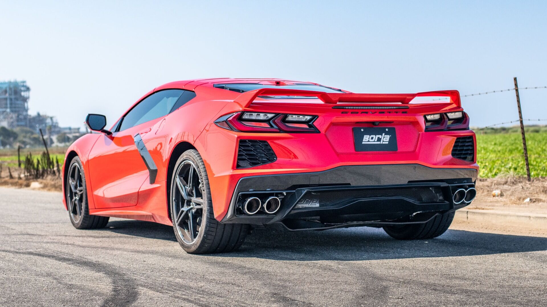 2020-2022 Chevrolet Corvette C8 6.2L Borla S-Type Exhaust System Dual Round A/C Tips 4inx 4.75in
