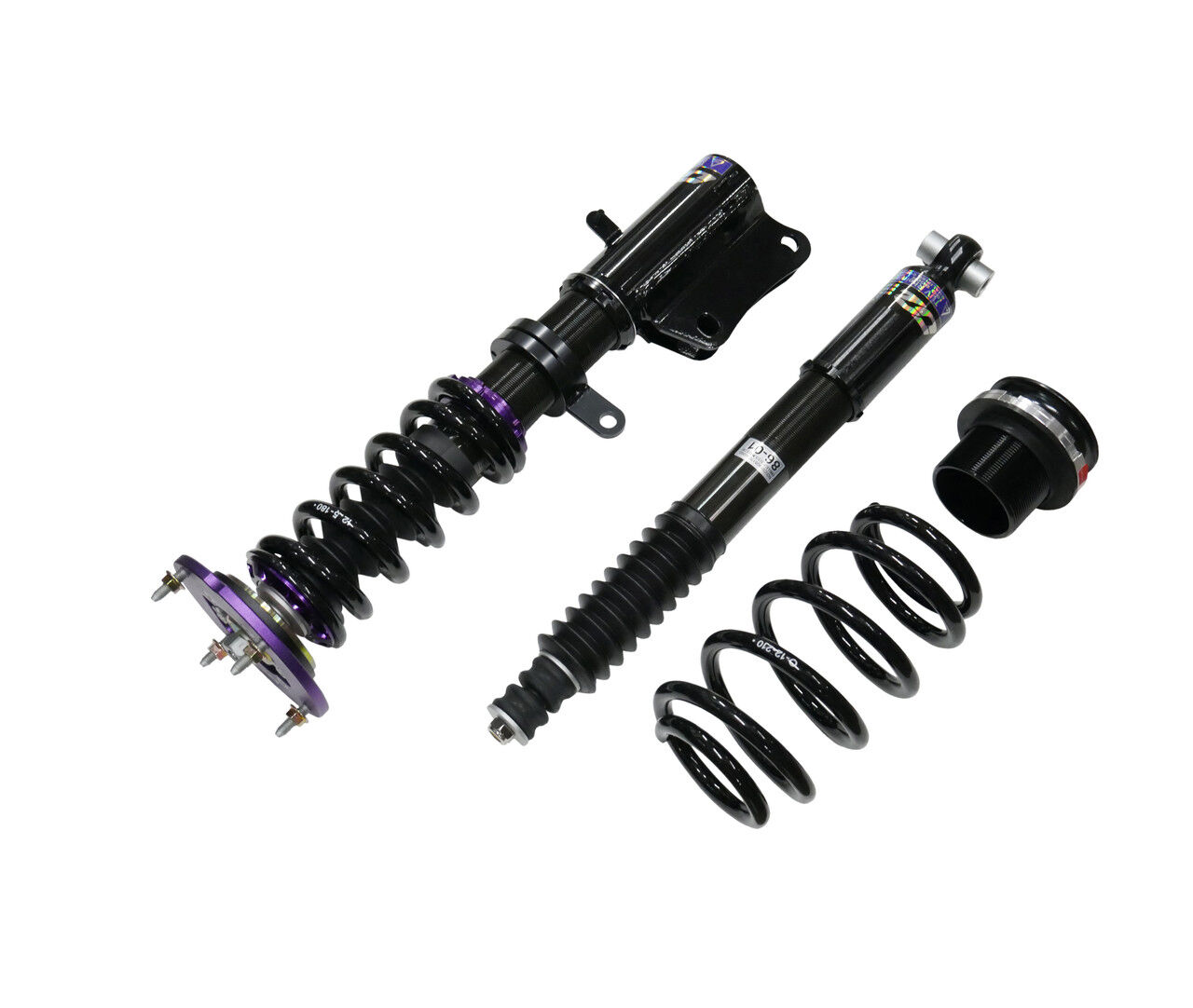 2010-2014 Ford Mustang D2 Racing RS Coilovers - D-FO-15