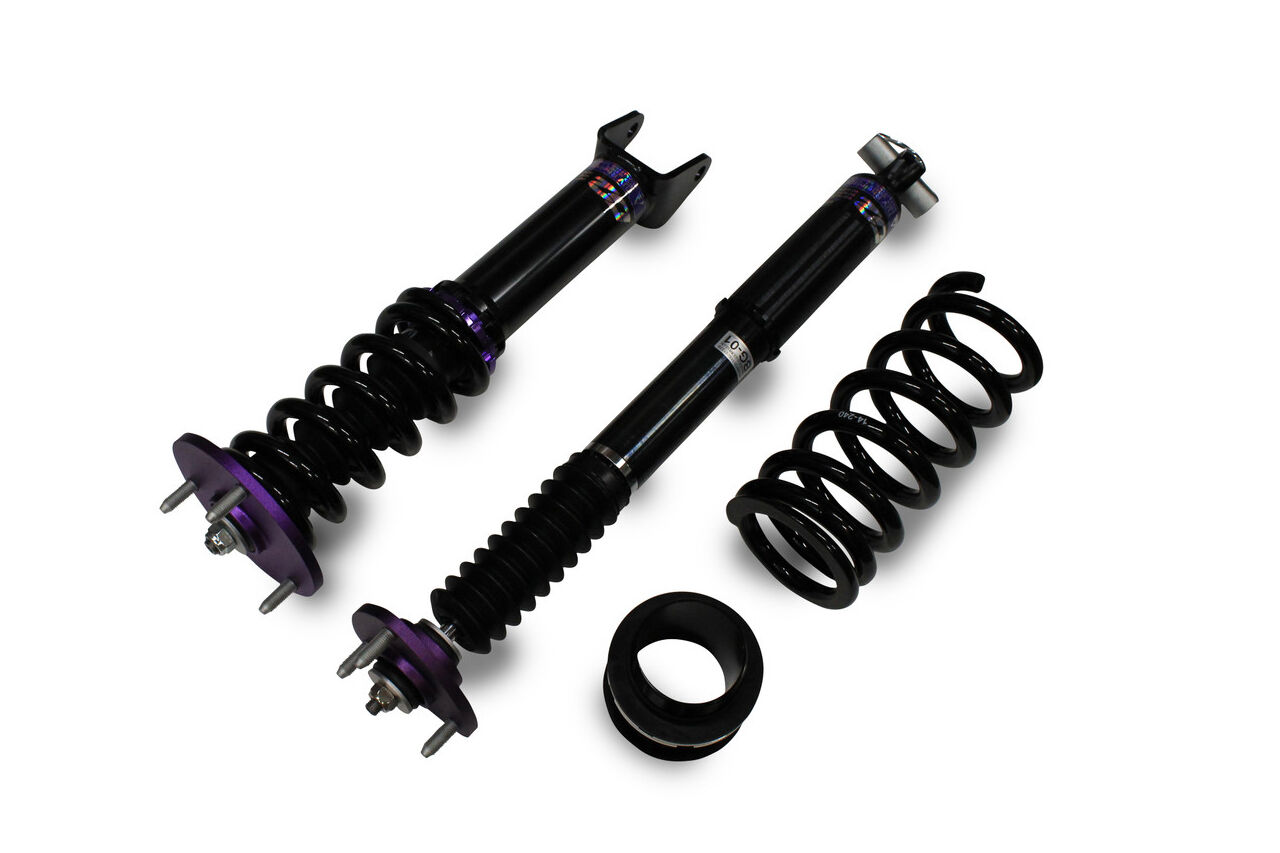 2015-2021 Lexus RC200T/300H/350 RWD D2 Racing RS Coilovers - D2-D-LE-05-2
