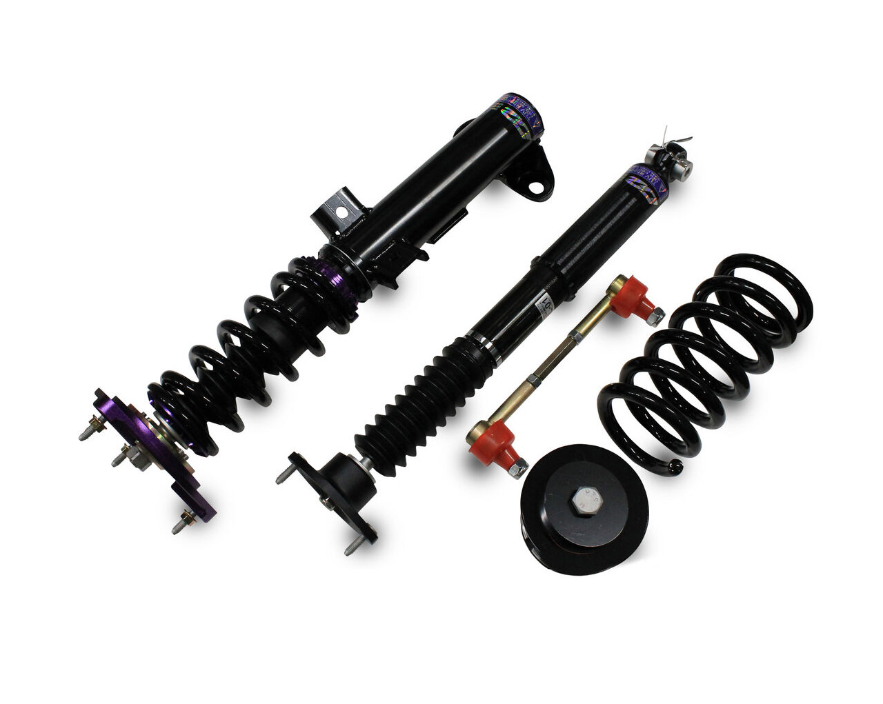 2008-2014 Mercedes C Class Sedan RWD D2 Racing RS Coilovers - D-ME-07