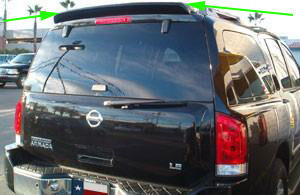 2004-2010 Infiniti Qx56 Custom Roof Spoiler Wing