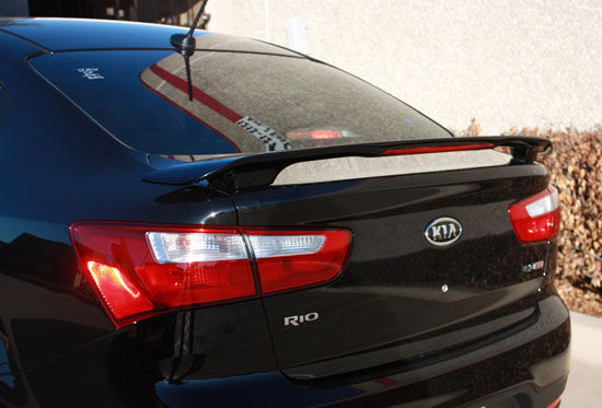 2012-2017 KIA Rio 4DR Custom Post Spoiler Wing - FG-217