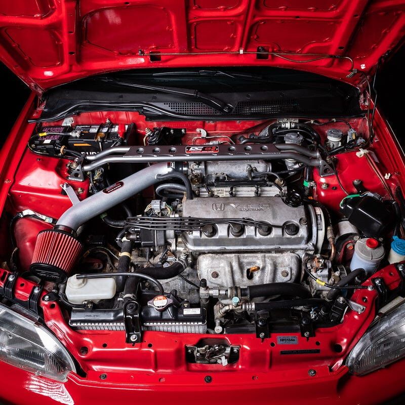 1993-1997 Honda Del Sol S Si DC Sports Carbon Steel Front Strut Bar
