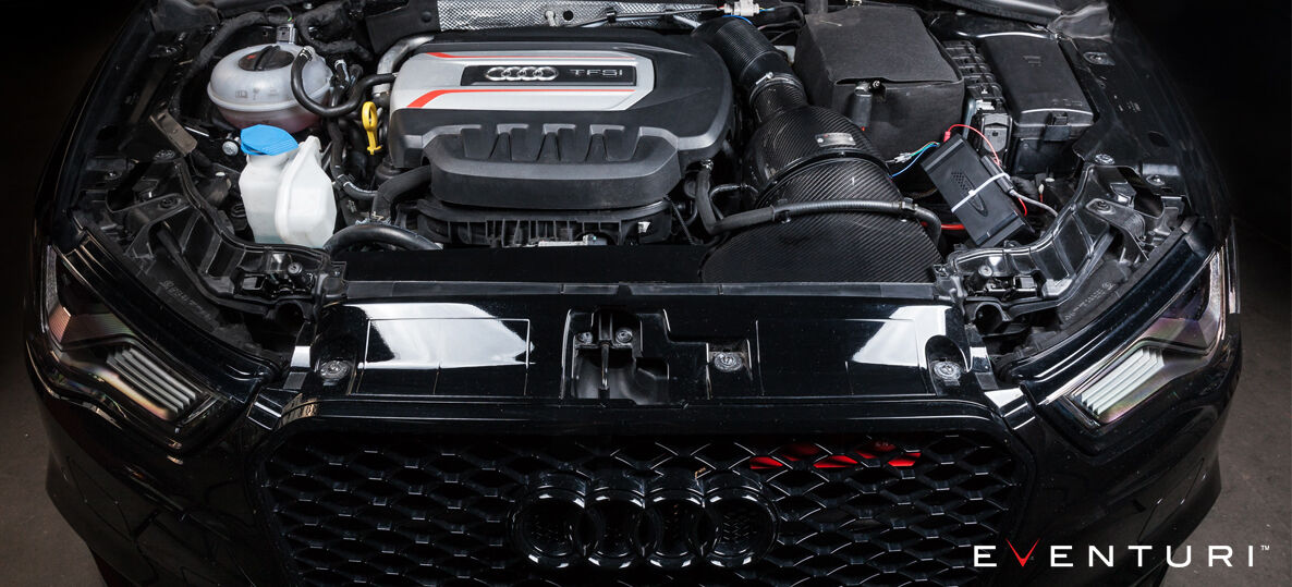2013-2020 Audi 8V S3 TFSI Eventuri Black Carbon Air Intake System