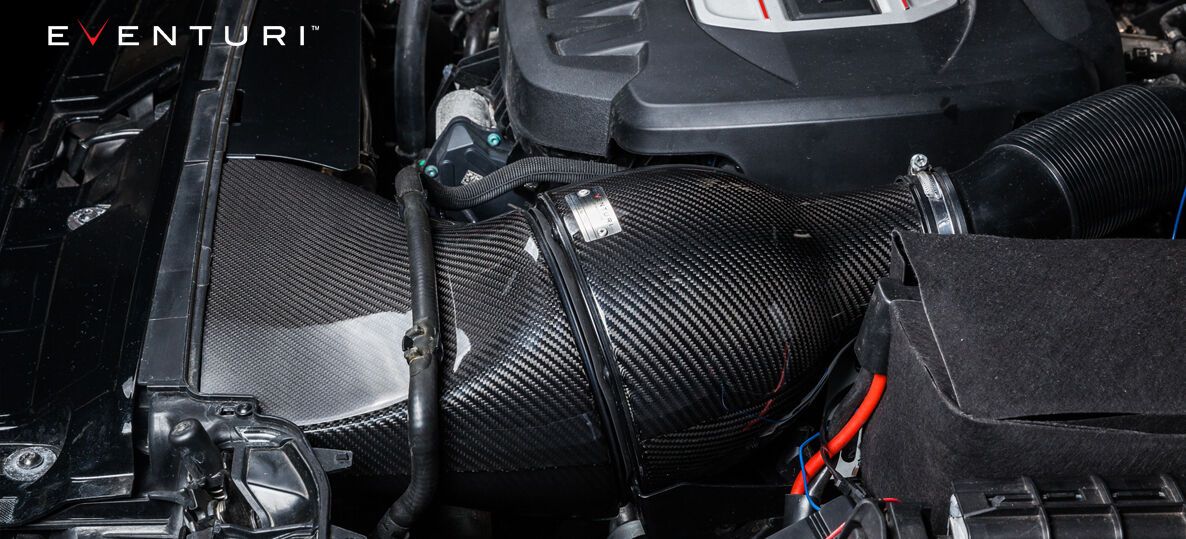 2013-2020 Audi 8V S3 TFSI Eventuri Black Carbon Air Intake System