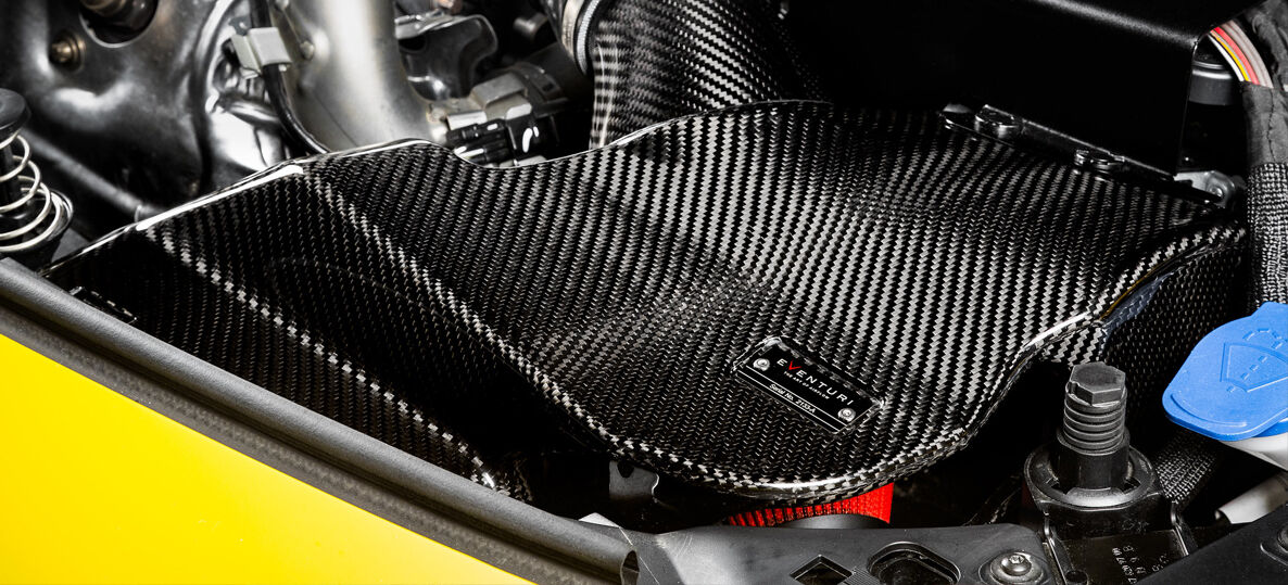 2019-2022 Mercedes Benz A-Class A35 AMG W177 / A250 / C-Class CLA35 C118 Eventuri Black Carbon Air Intake System
