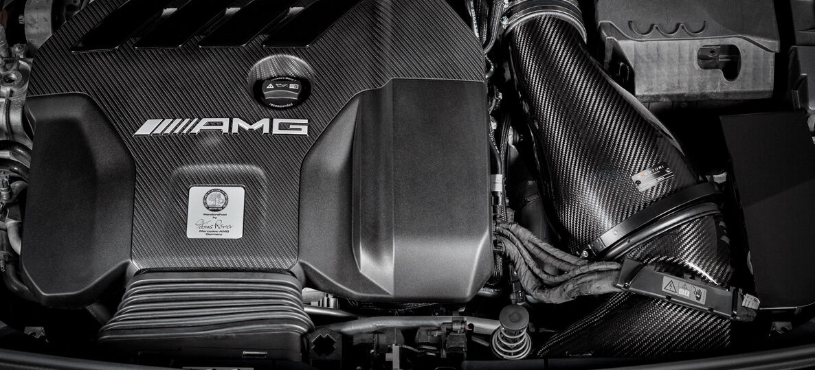 2020-2022 Mercedes Benz A-Class AMG A45/A45S W177 / AMG CLA45/CLA45S C118 Eventuri Black Carbon Air Intake System
