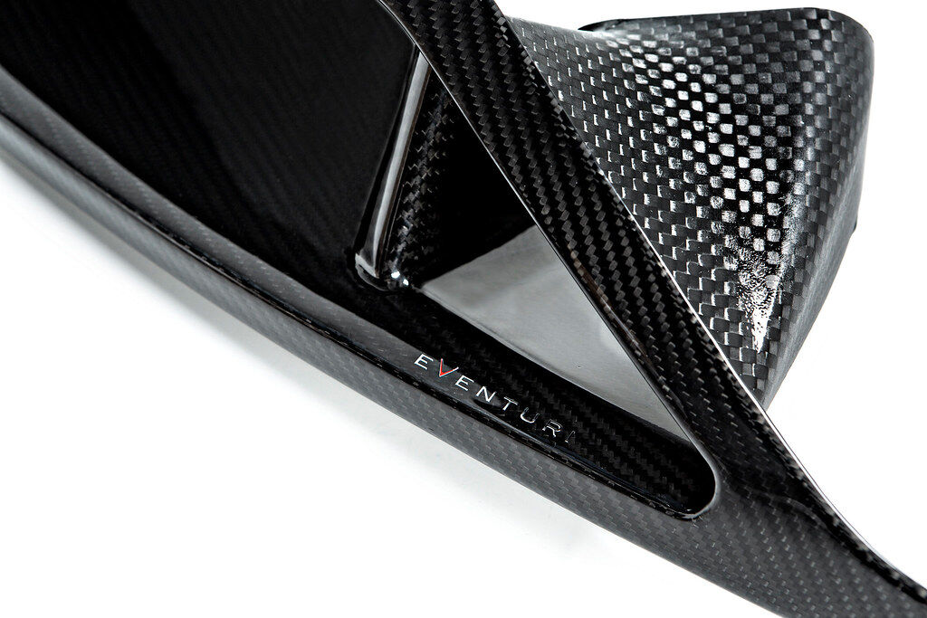 2020-2024 Toyota Supra Eventuri Black Carbon Headlamp Duct