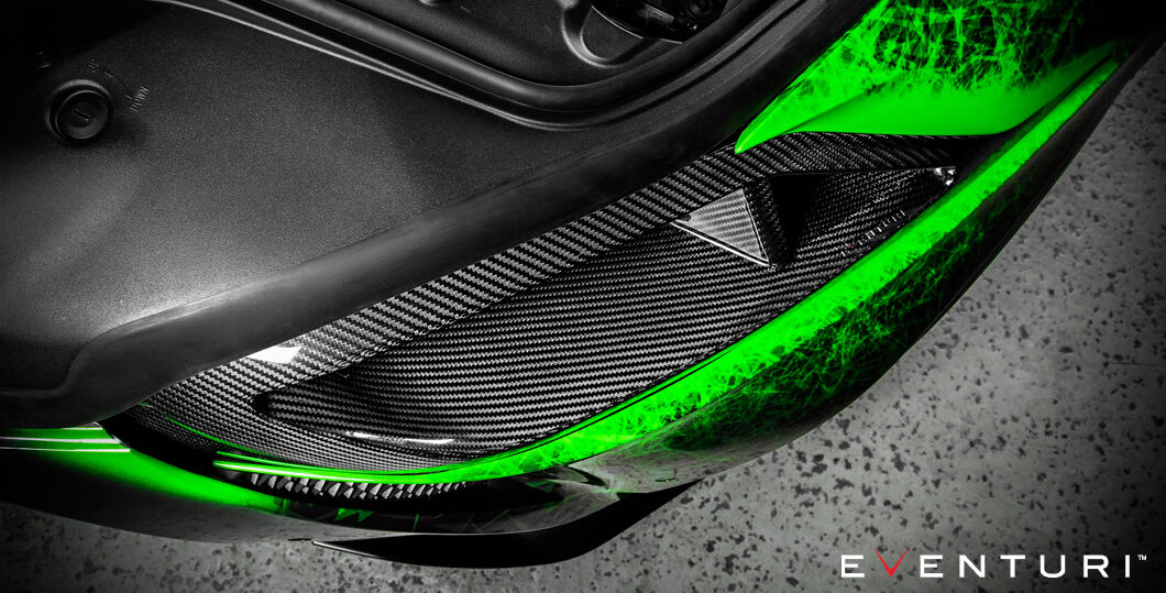 2020-2024 Toyota Supra Eventuri Black Carbon Headlamp Duct