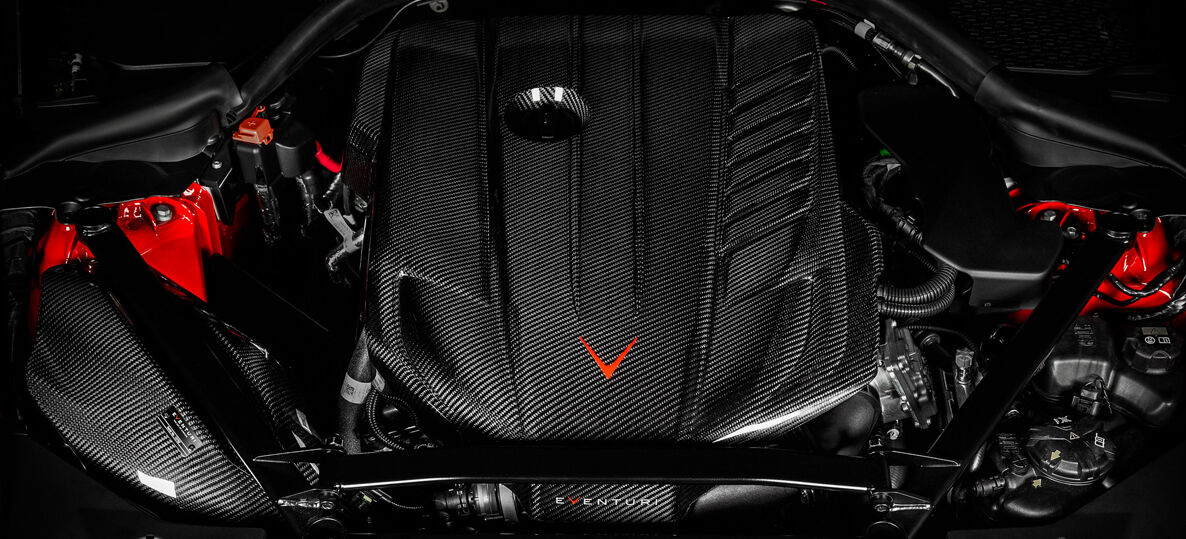2020-2024 Toyota Supra 3.0L B58 Eventuri Black Carbon Air Intake System