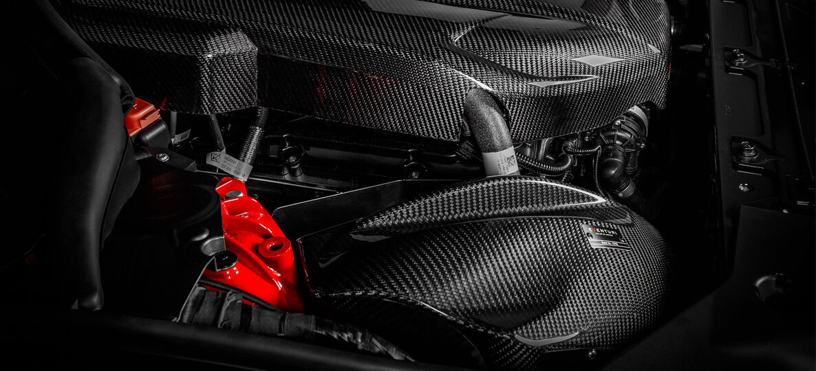 2020-2024 Toyota Supra 3.0L B58 Eventuri Black Carbon Air Intake System