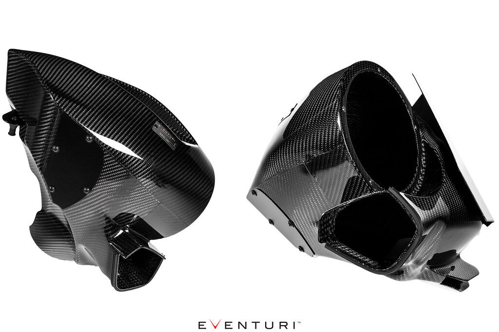 2020-2024 Toyota Supra 3.0L B58 Eventuri Black Carbon Air Intake System
