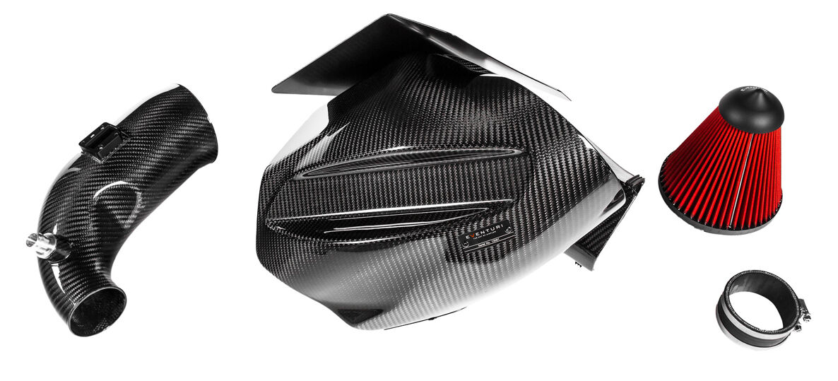 2020-2024 Toyota Supra 3.0L B58 Eventuri Black Carbon Air Intake System - A90-CF-INT