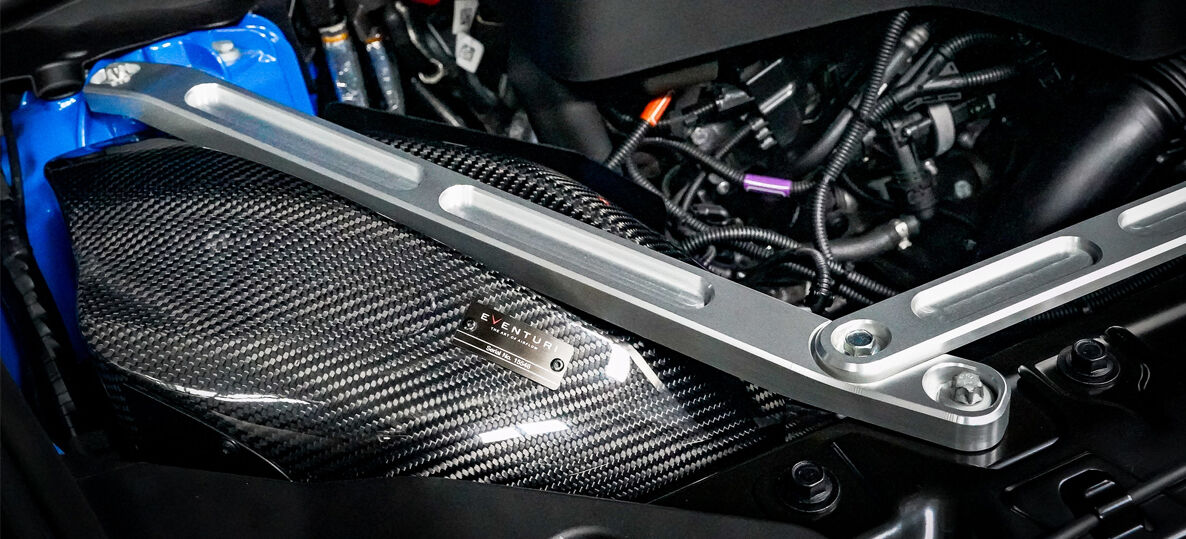2020-2024 Toyota Supra 2.0L B48 Eventuri Black Carbon Air Intake System