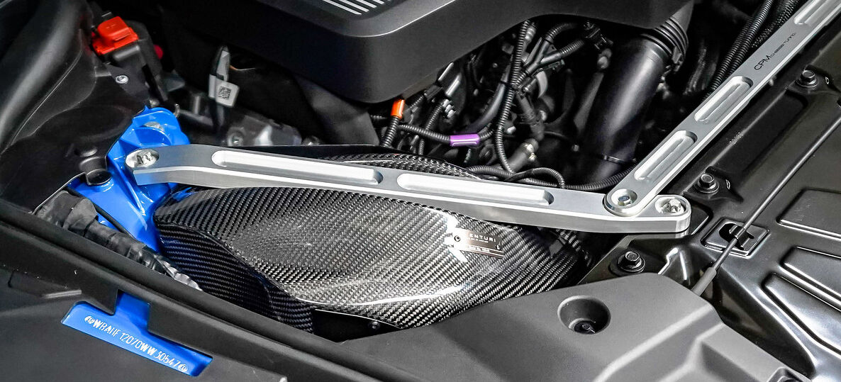 2020-2024 Toyota Supra 2.0L B48 Eventuri Black Carbon Air Intake System