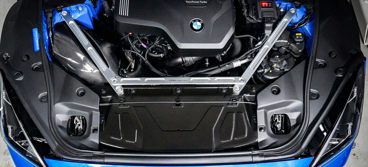 2020-2024 Toyota Supra 2.0L B48 Eventuri Black Carbon Air Intake System