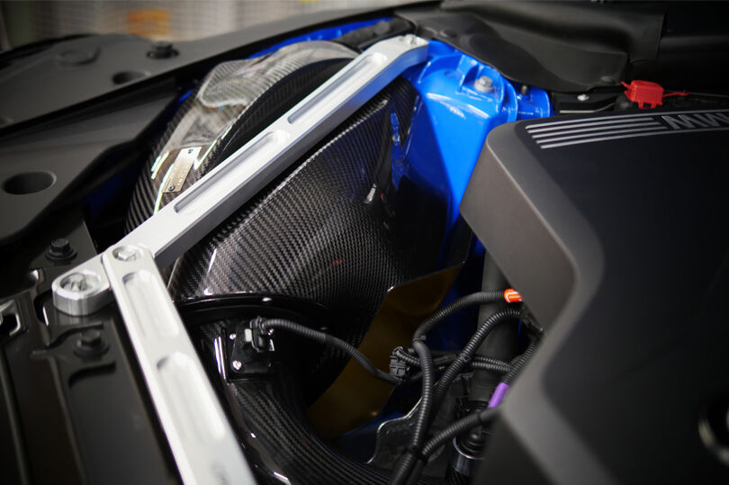 2020-2024 Toyota Supra 2.0L B48 Eventuri Black Carbon Air Intake System