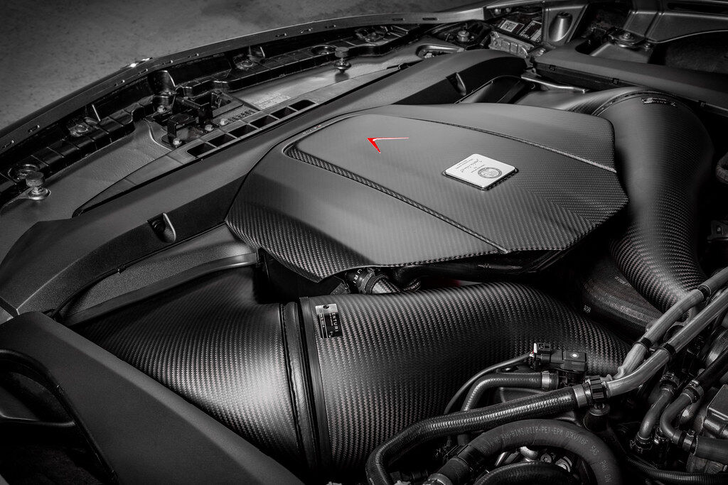 2016-2022 Mercedes Benz AMG-GT GTR/GTS C190/R190 Eventuri Carbon Fiber Air Intake System - MATTE