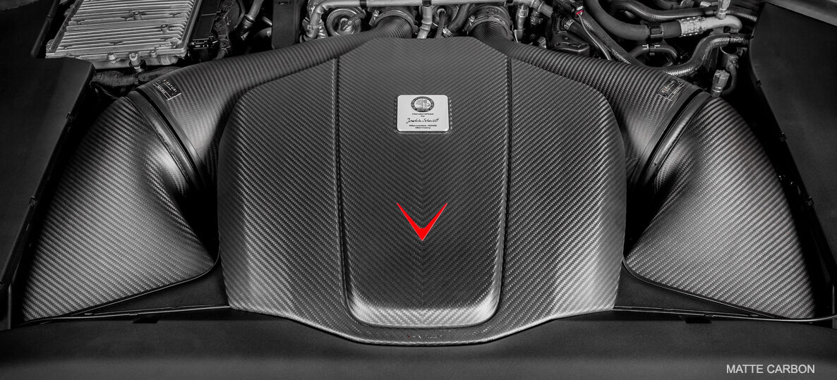 2016-2022 Mercedes Benz AMG-GT GTR/GTS C190/R190 Eventuri Carbon Fiber Air Intake System - MATTE