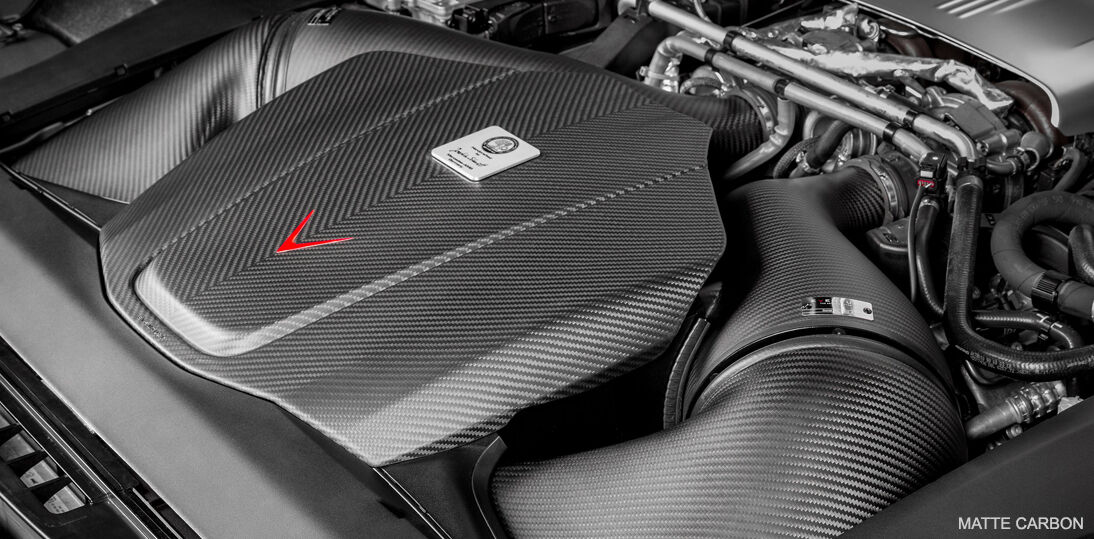 2016-2022 Mercedes Benz AMG-GT GTR/GTS C190/R190 Eventuri Carbon Fiber Air Intake System - MATTE