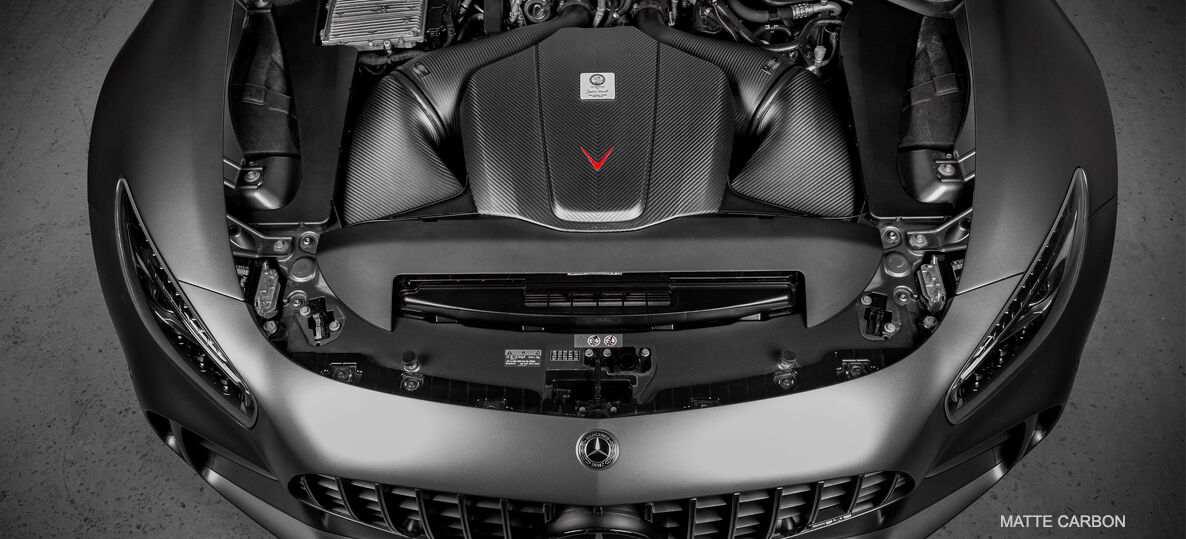 2016-2022 Mercedes Benz AMG-GT GTR/GTS C190/R190 Eventuri Carbon Fiber Air Intake System - MATTE