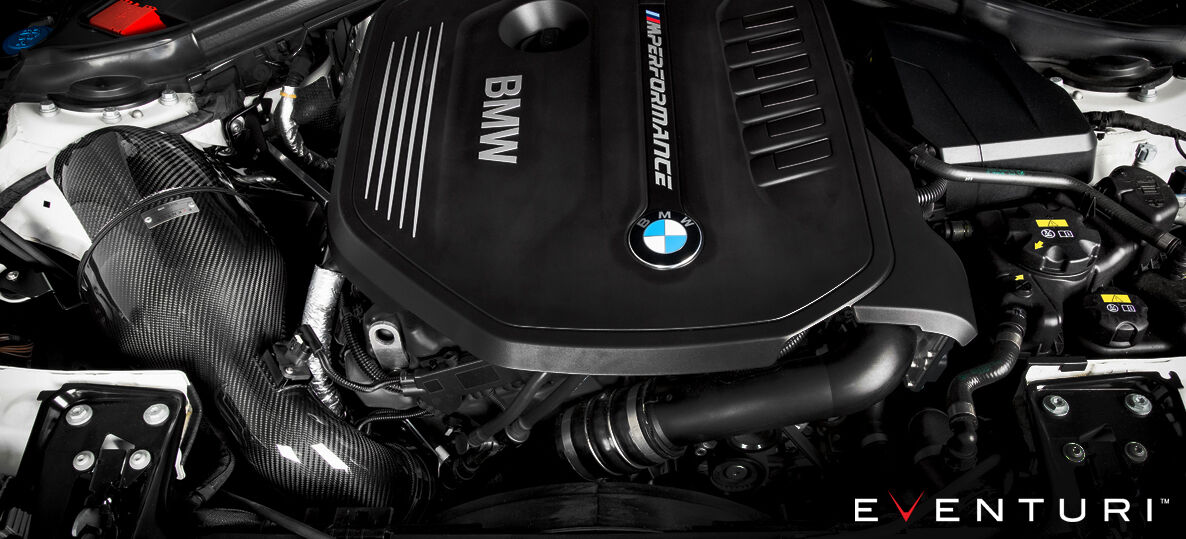 2015-2023 BMW M140i / M240i / M340i B58 Eventuri Black Carbon Air Intake System