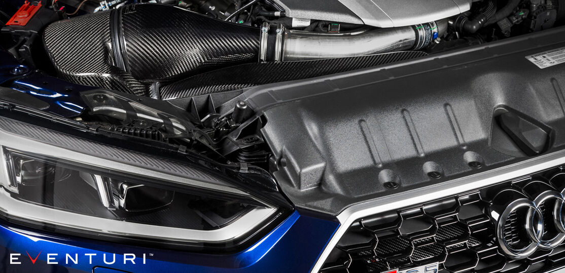 2019-2023 Audi B9 RS4 / 2020-2023 Audi B9 RS5 Eventuri Black Carbon Air Intake System