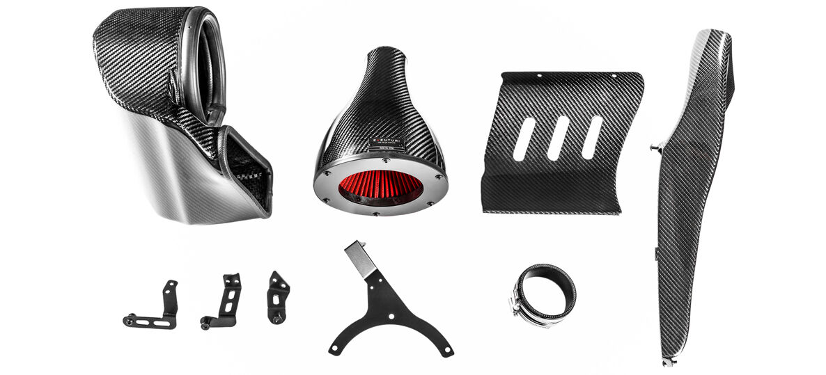 2019-2023 Audi B9 RS4 / 2020-2023 Audi B9 RS5 Eventuri Black Carbon Air Intake System - B9RS5-CF-INT