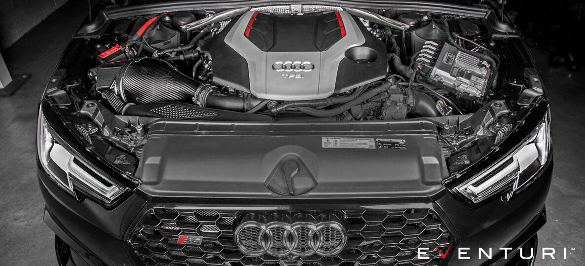 2016-2019 Audi B9 S4/S5 Eventuri Black Carbon Air Intake System