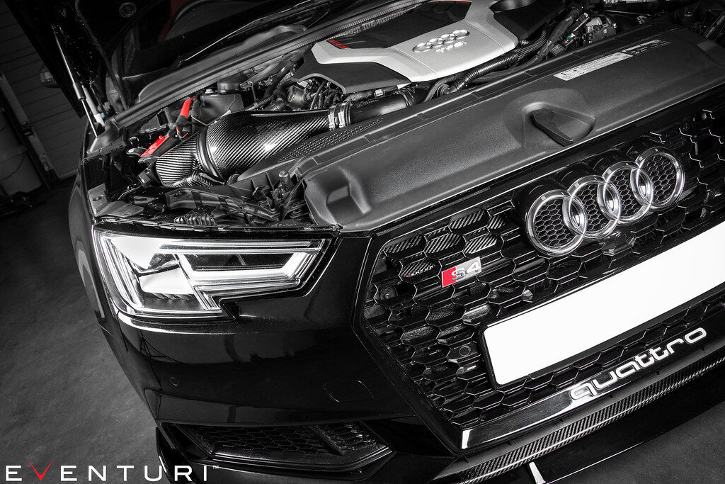 2016-2019 Audi B9 S4/S5 Eventuri Black Carbon Air Intake System