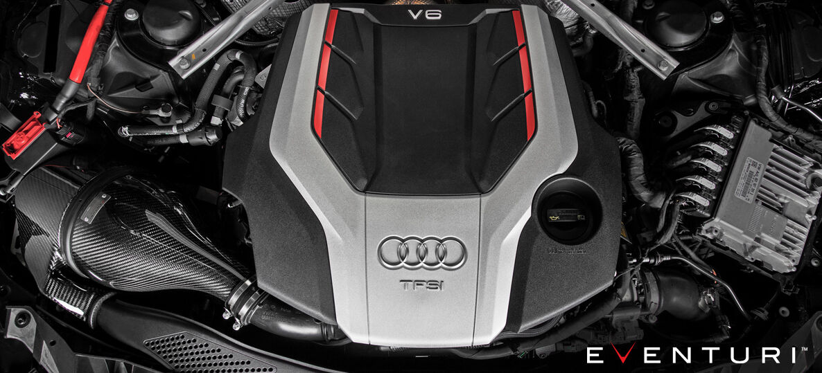 2016-2019 Audi B9 S4/S5 Eventuri Black Carbon Air Intake System