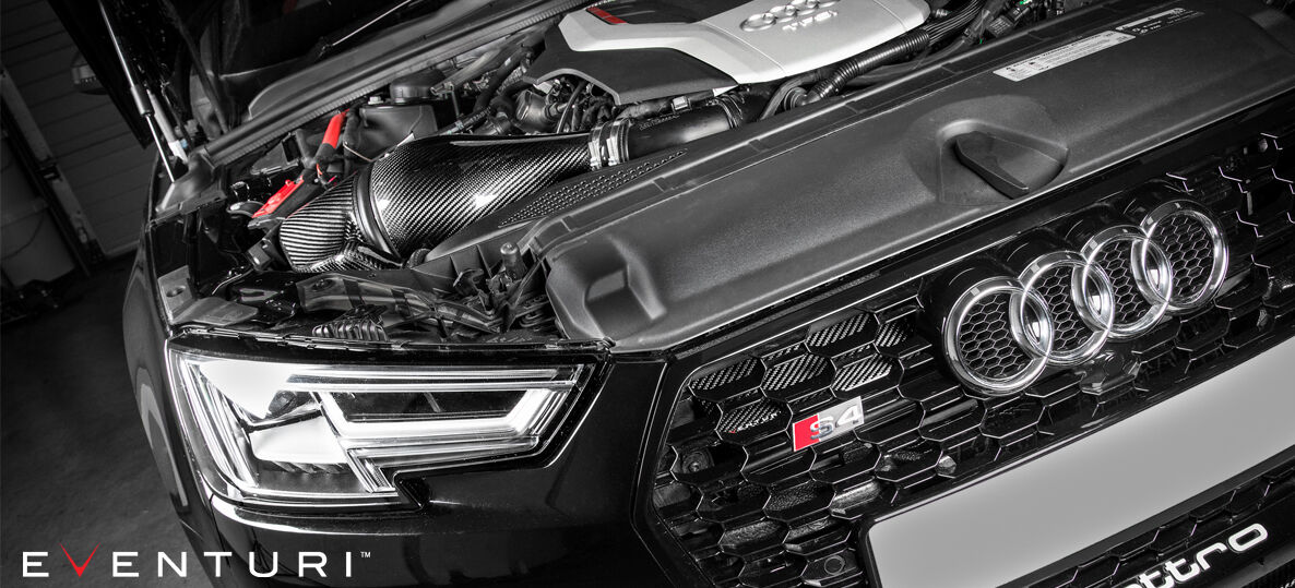 2016-2019 Audi B9 S4/S5 Eventuri Black Carbon Air Intake System