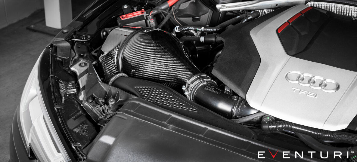 2016-2019 Audi B9 S4/S5 Eventuri Black Carbon Air Intake System