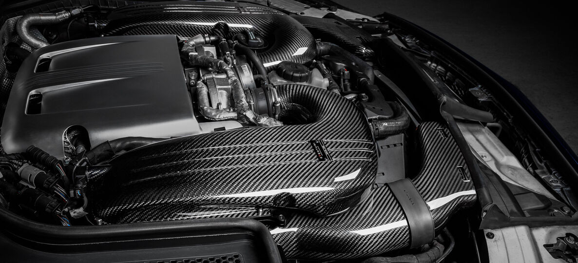 2015-2021 Mercedes Benz C-Class C63/C63S AMG W205/S205/C205/A205 Eventuri Carbon Air Intake System w/ V2 Carbon Ducts