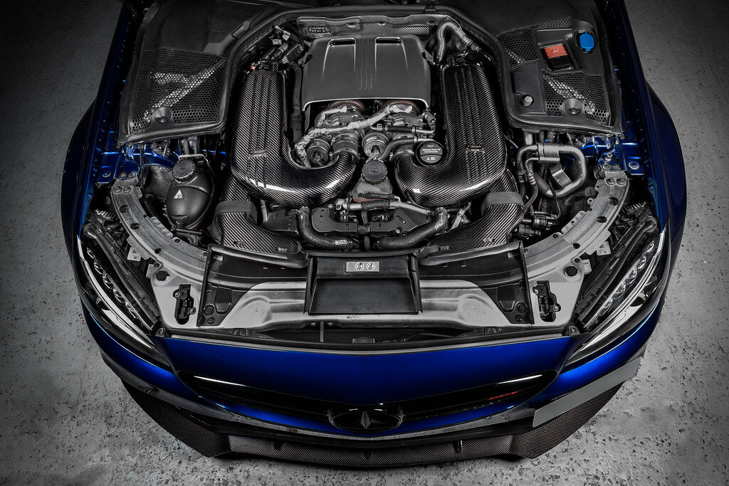2015-2021 Mercedes Benz C-Class C63/C63S AMG W205/S205/C205/A205 Eventuri Carbon Air Intake System w/ V2 Carbon Ducts