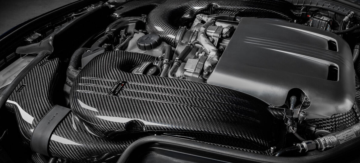 2015-2021 Mercedes Benz C-Class C63/C63S AMG W205/S205/C205/A205 Eventuri Carbon Air Intake System w/ V2 Carbon Ducts