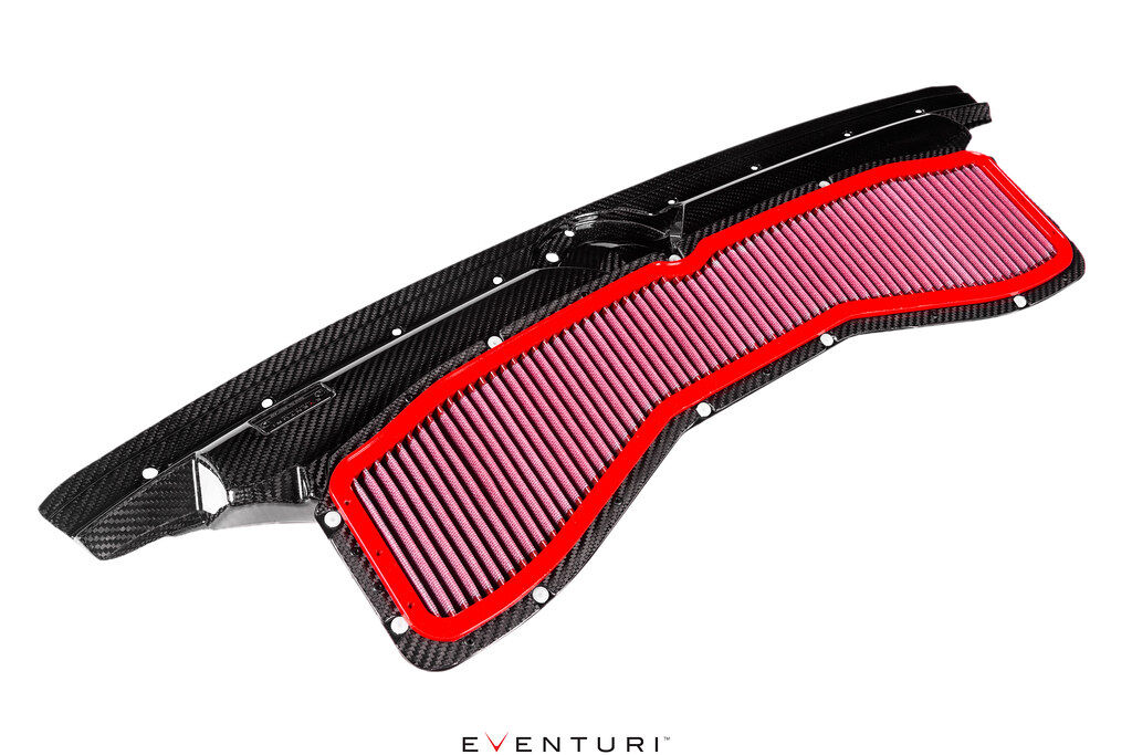2020-2023 Audi C8 RS6/RS7 Eventuri Black Carbon Air Intake System - GLOSS