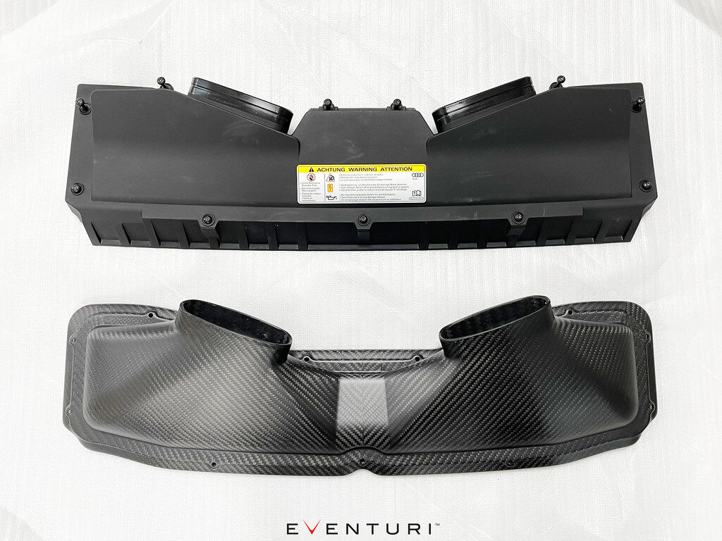 2020-2023 Audi C8 RS6/RS7 Eventuri Black Carbon Air Intake System - MATTE