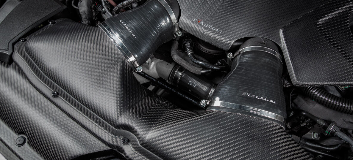 2020-2023 Audi C8 RS6/RS7 Eventuri Black Carbon Air Intake System - MATTE