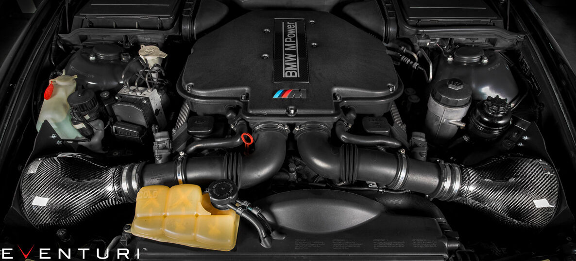 1996-2003 BMW 5-Series E39 M5 Eventuri Black Carbon Air Intake System