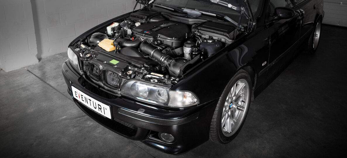 1996-2003 BMW 5-Series E39 M5 Eventuri Black Carbon Air Intake System