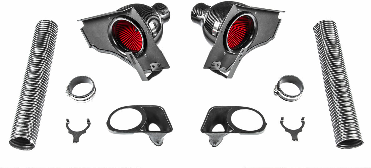 1996-2003 BMW 5-Series E39 M5 Eventuri Black Carbon Air Intake System - E39-INT