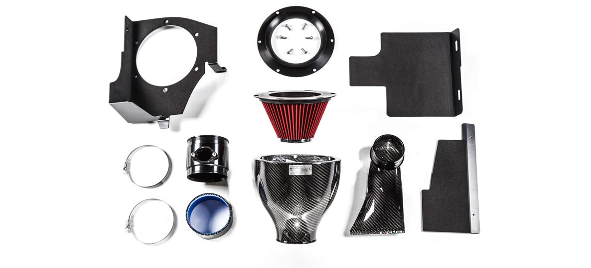 1995-2005 BMW 3-Series E46 M3 Eventuri Black Carbon Air Intake System - E46-CF-INT