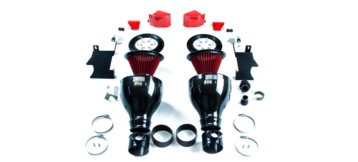 2005-2010 BMW E60 M5 / E63 M6 Eventuri Black Carbon Air Intake System - E60-CF-INT