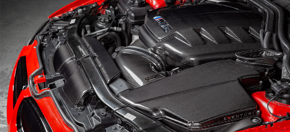 2007-2013 BMW 3-Series E90/E92/E93 M3 Eventuri Black Carbon Ducts - MATTE