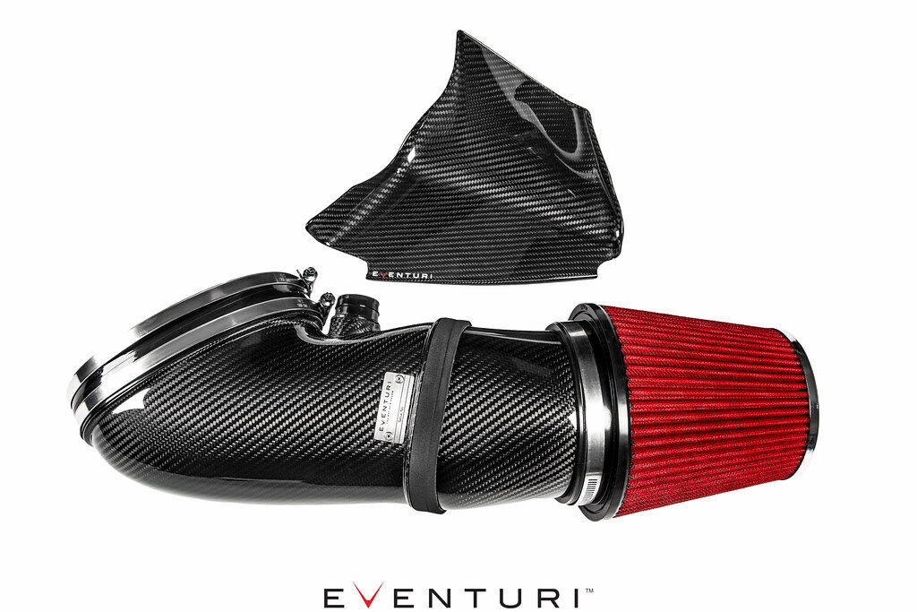 2007-2013 BMW 3-Series E90/E92/E93 M3 Eventuri Black Carbon Air Intake System - GLOSS